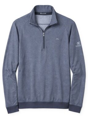 Travis Mathew 1/4 Zip Pullover Golf Performance Gray Men's
L Athletic